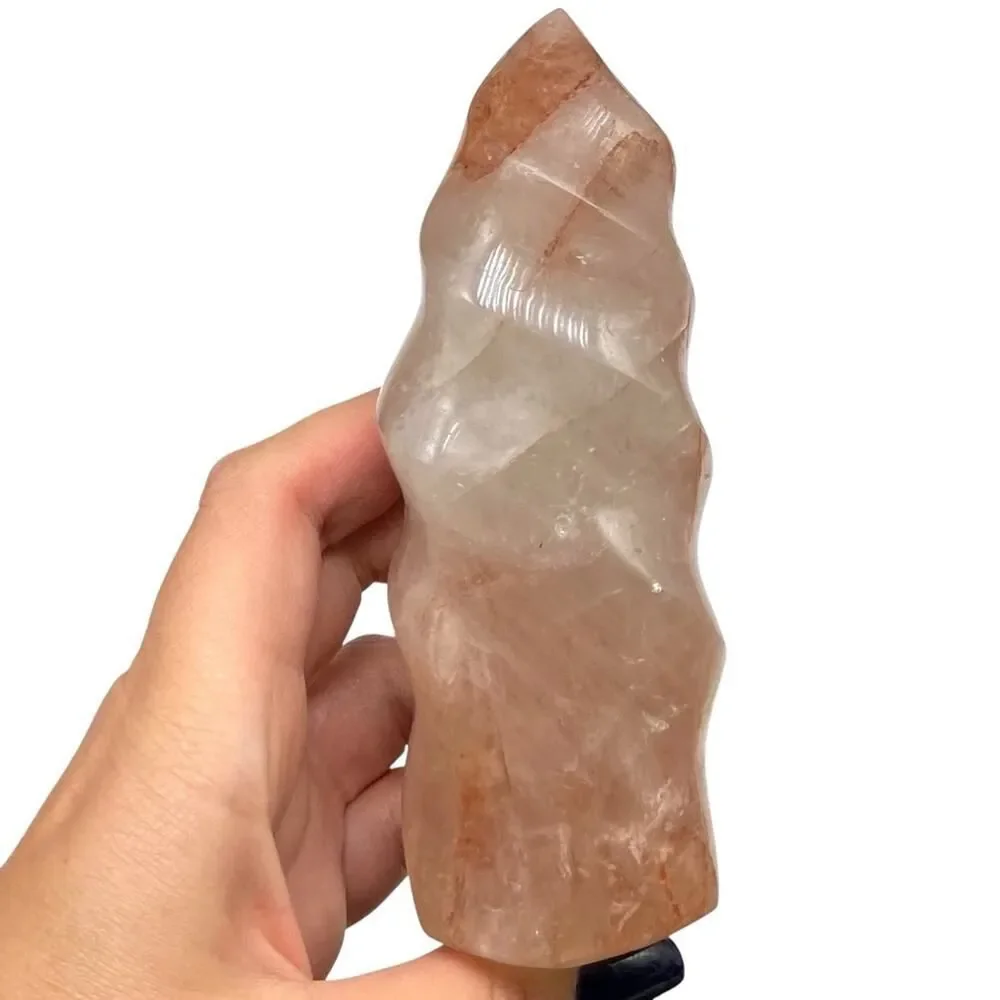 Fire Quartz Flame Crystal Natural Stone